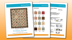 Southern Vintage Quilting Pattern