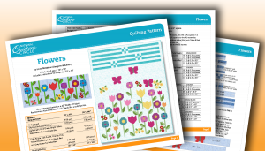 Flowers Quilting Pattern