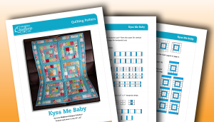 Kyss Me Baby Quilting Pattern