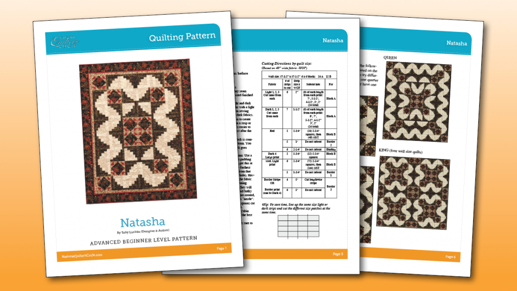 Natasha Quilting Pattern