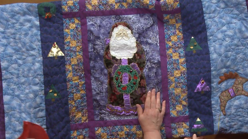 Santa quilt