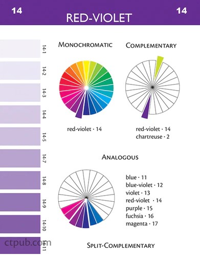 Red-violet color tool