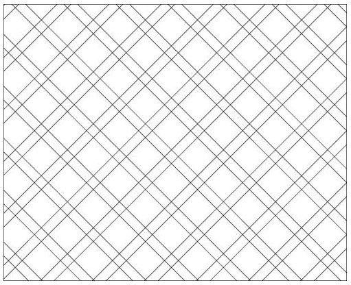 Diagonal line pattern