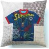 Superman t-shirt pillow