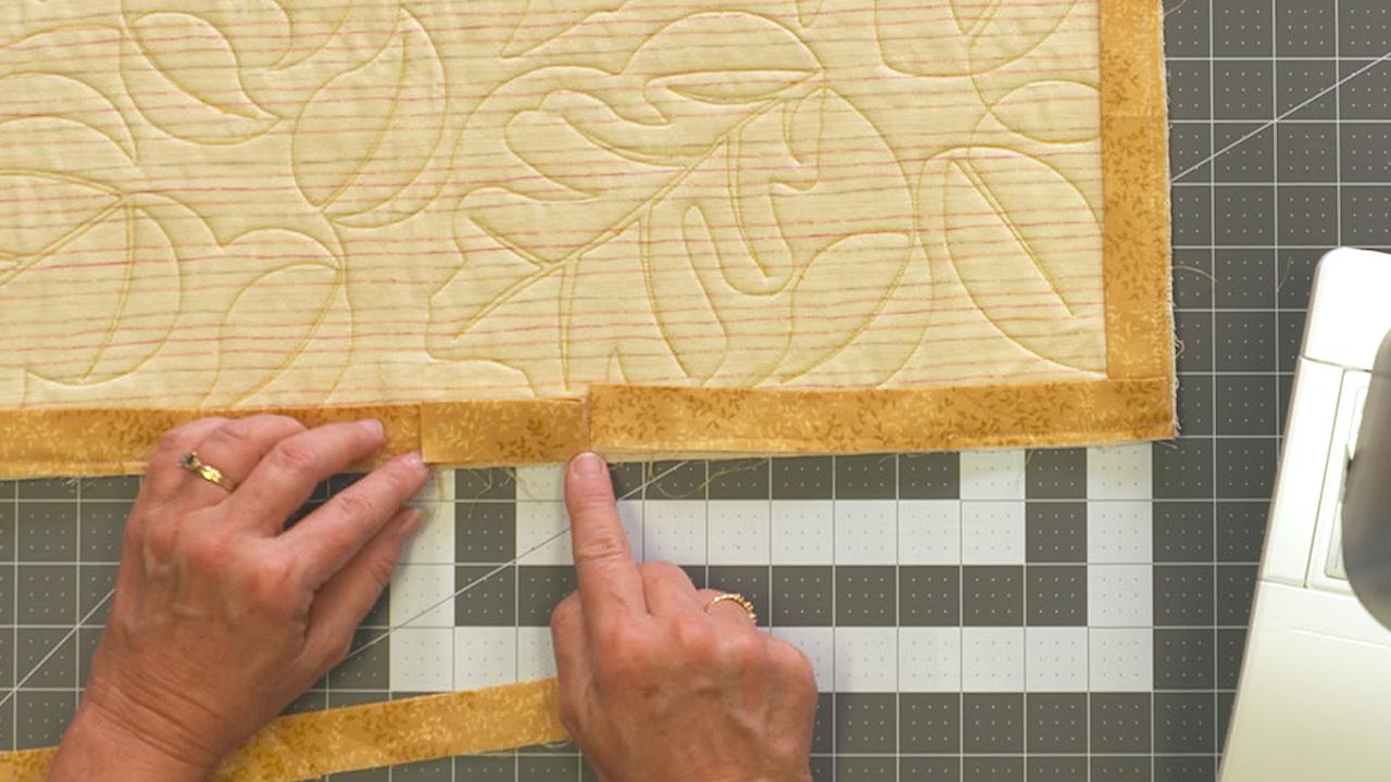 How to Bind a Quilt National Quilters Circle