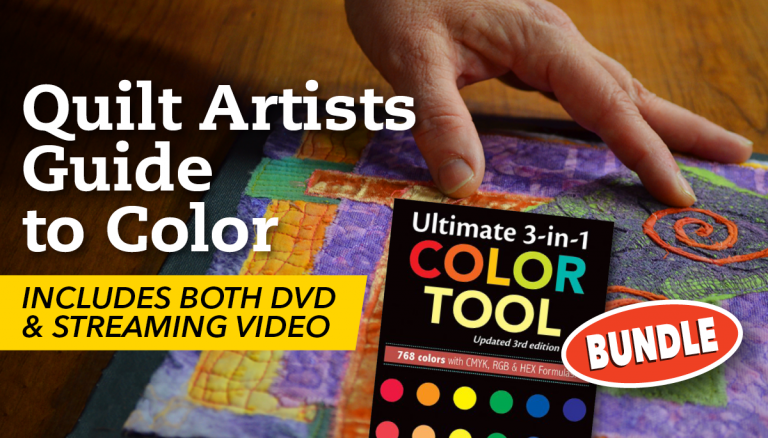 Quilt Artist Guide to Color Class + DVD &amp; Color Tool