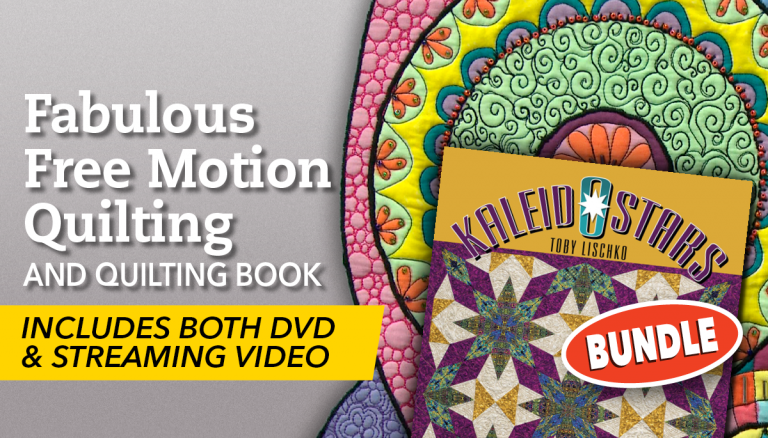 Fabulous Free Motion Quilting + DVD &amp; Book