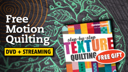 Free Motion Quilting DVD