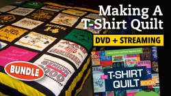 Making a t-shirt quilt