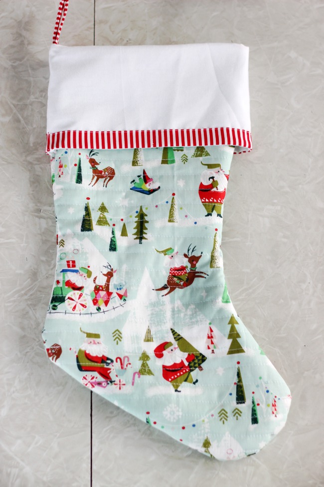 Christmas stocking pattern