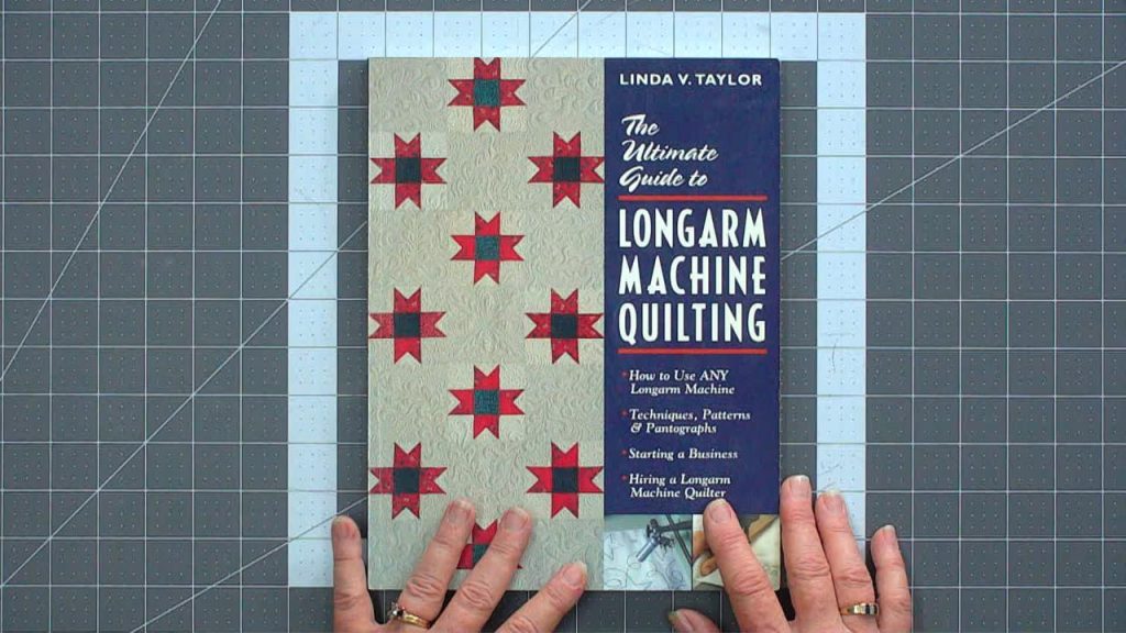 Long arm machine quilting book
