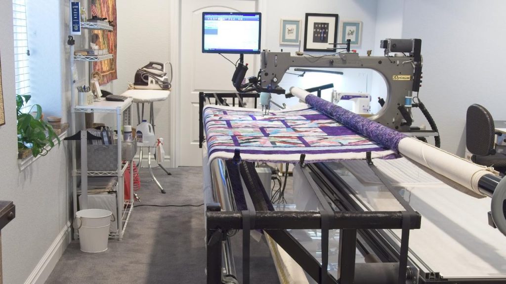 Long arm quilting