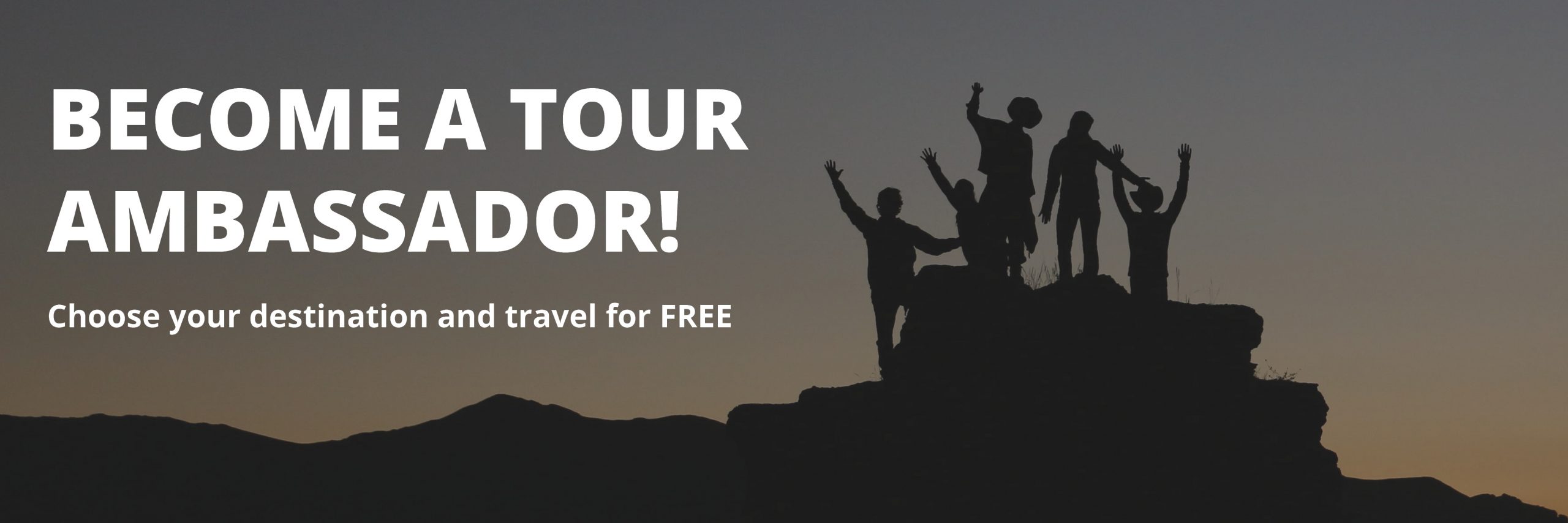 become a tour ambassador