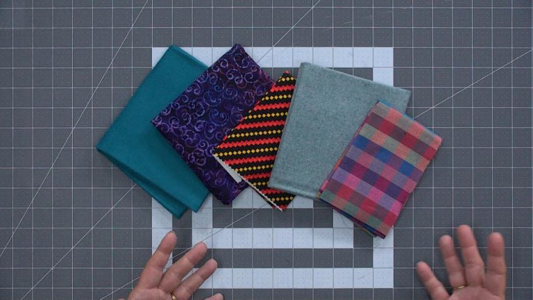 Different quilt fabrics