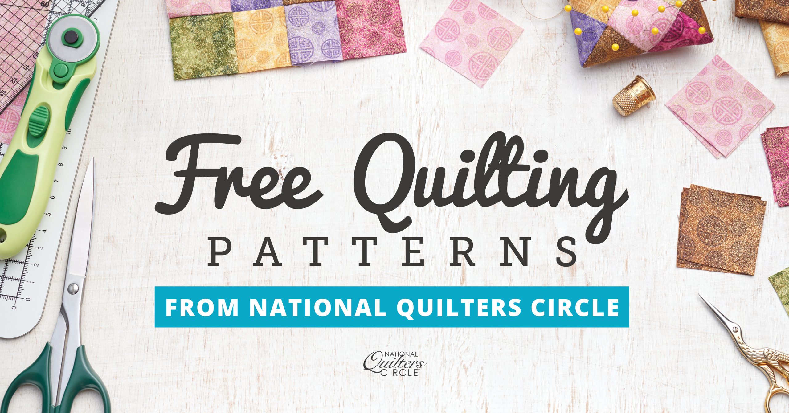 Free Quilting Patterns  National Quilters Circle