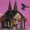 Halloween haunted house display