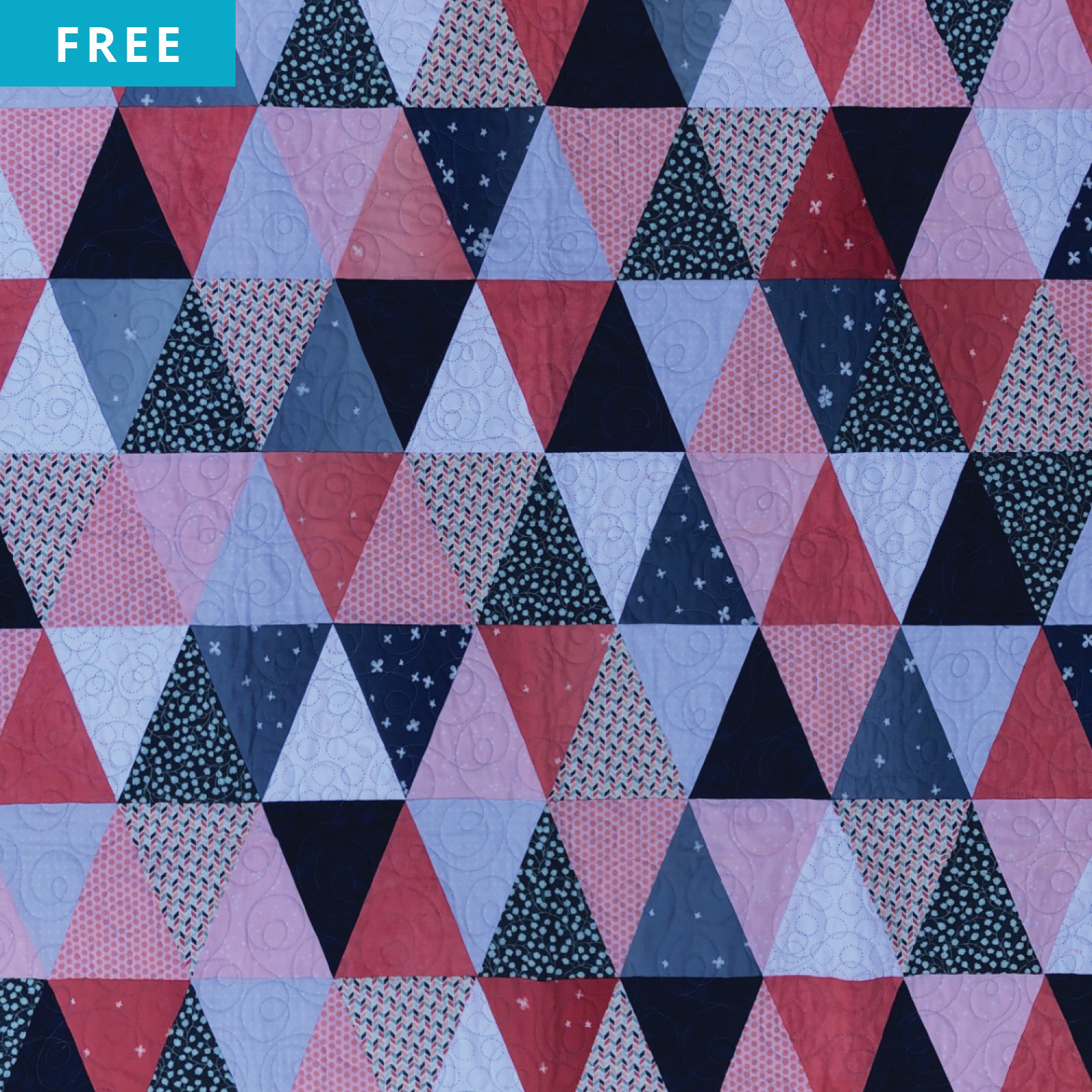 Free Quilt Pattern - Hill by the Lake