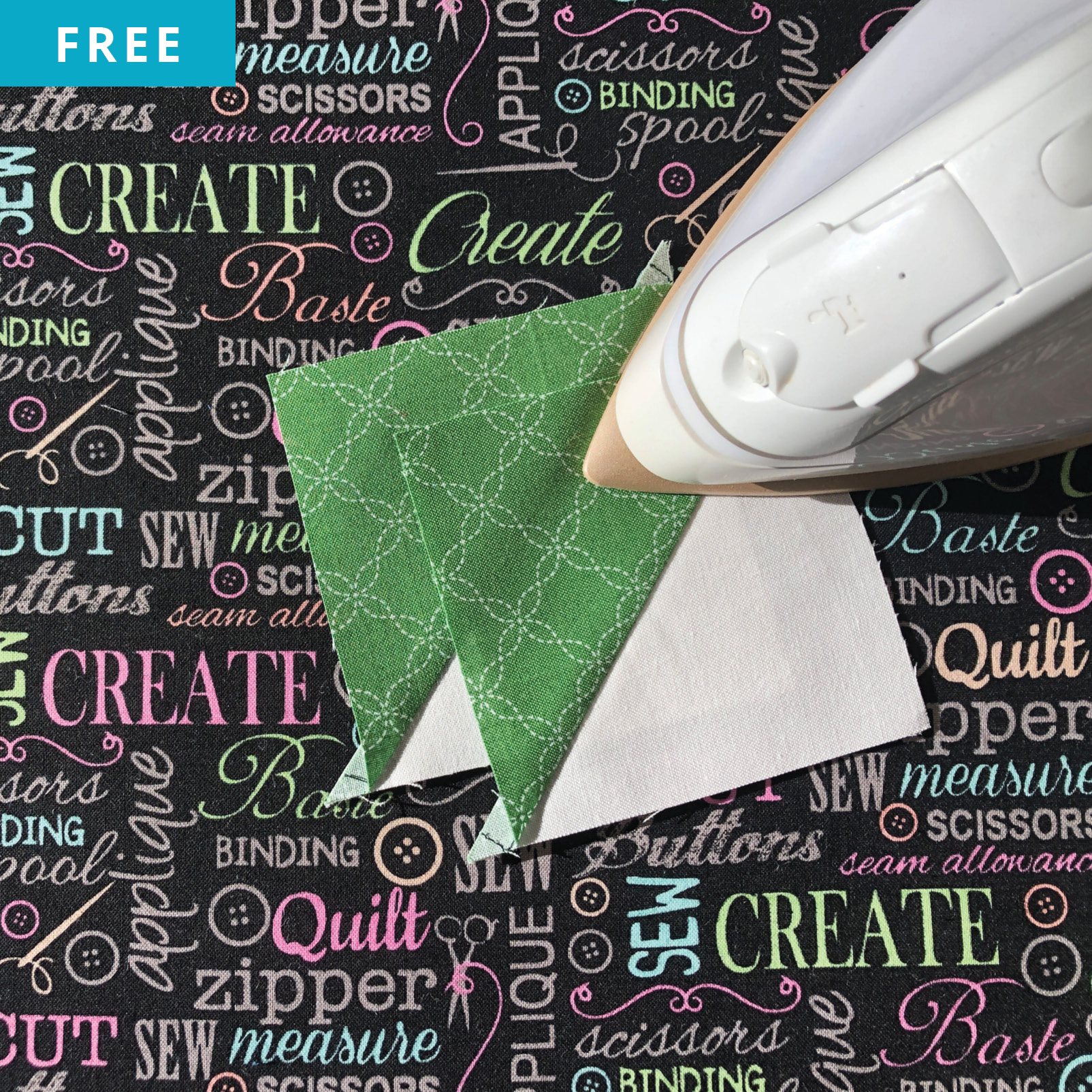 Free Quilt Pattern - Iron on the Go