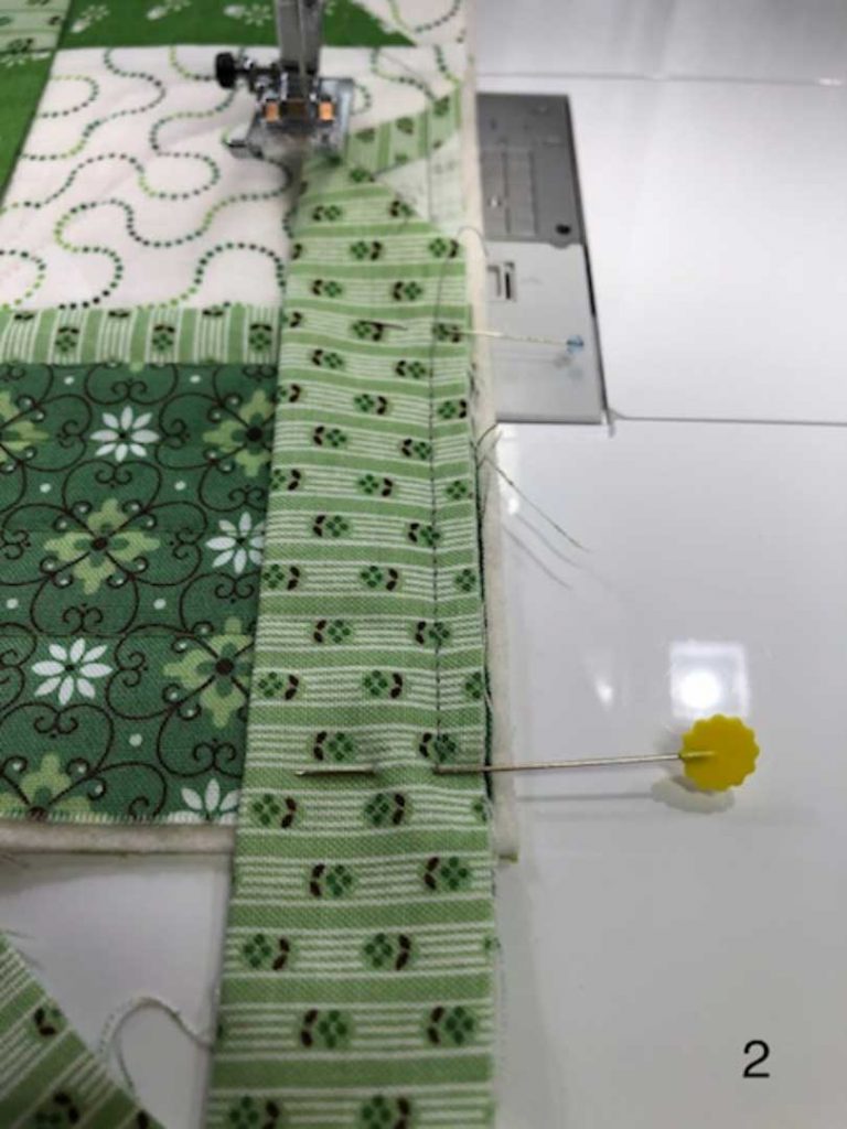 How to Make Mitered Binding Corners National Quilters Circle