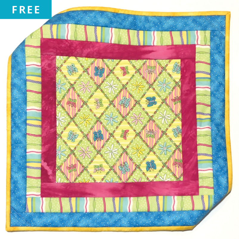 Free Quilt Pattern - Too Hot to Handle Casserole Cover