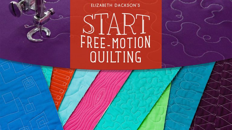 Free-motion quilting