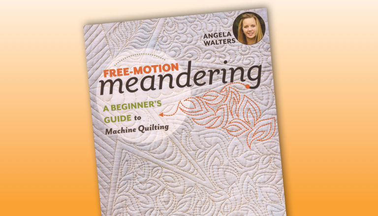 Free-Motion Meandering Bookproduct featured image thumbnail.