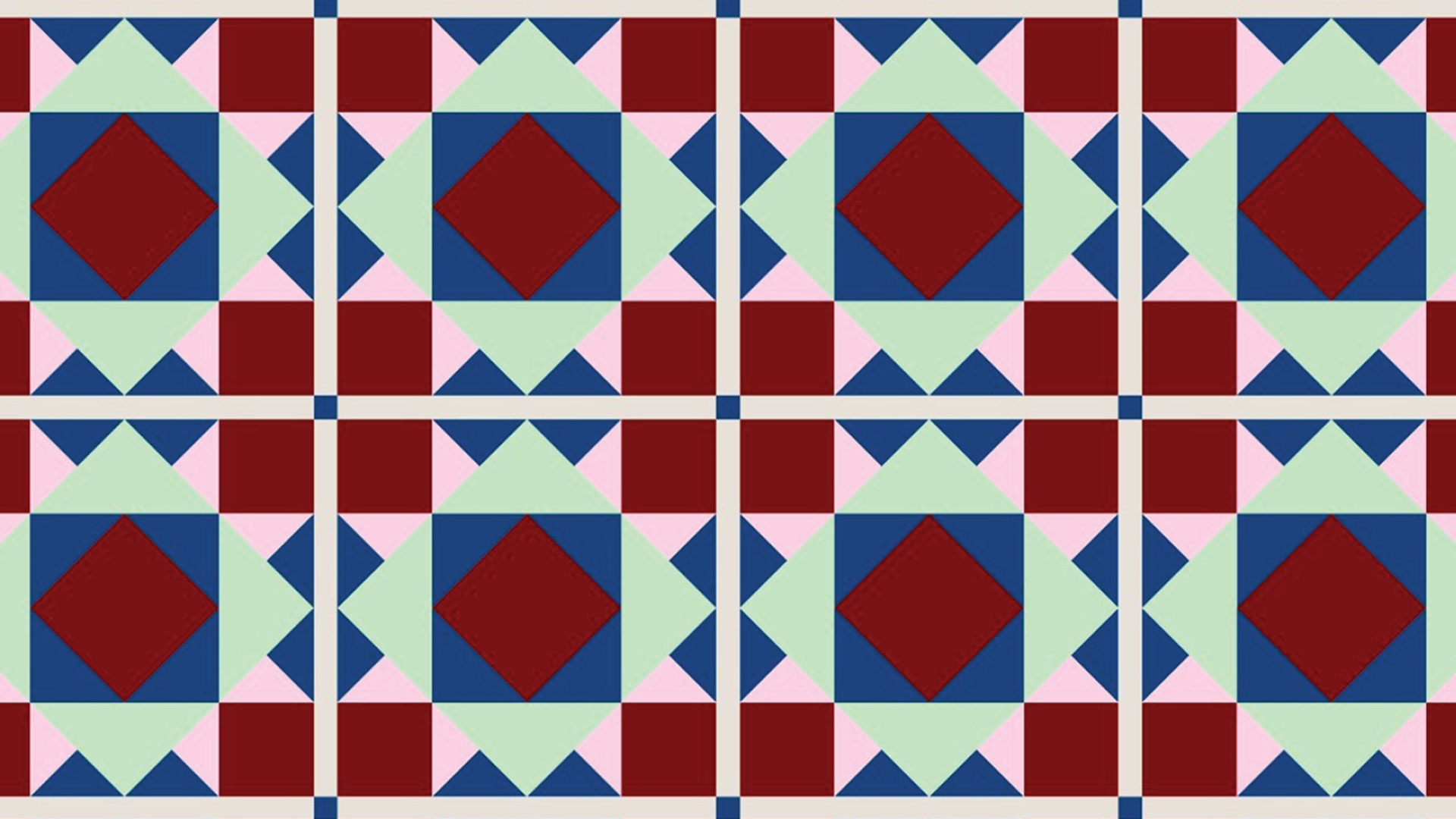 Free Quilt Pattern - Diamond in a Square