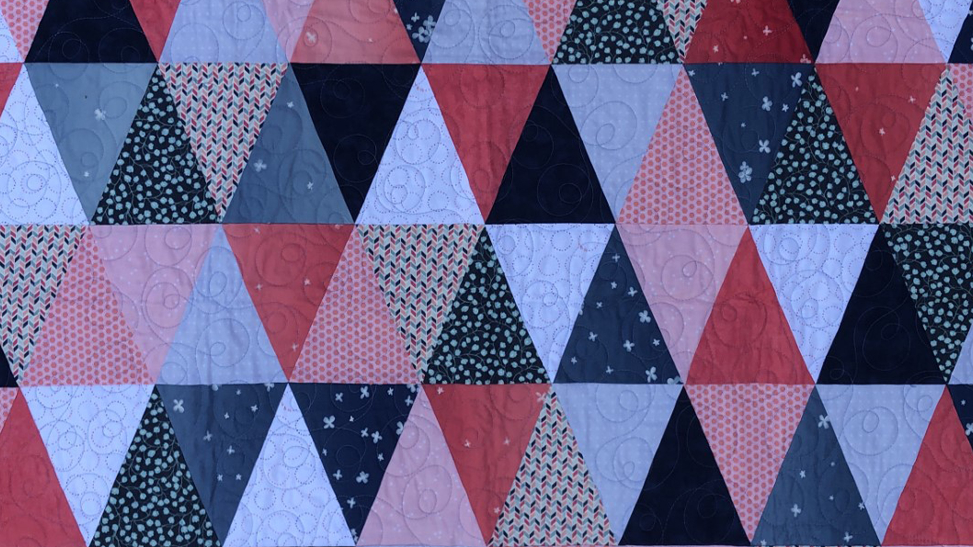 Free Quilt Pattern - Hill by the Lake