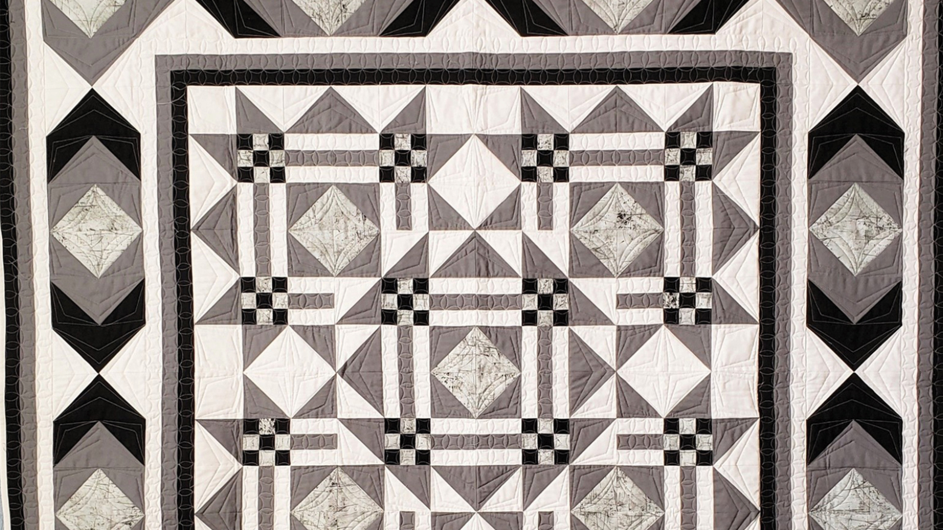 Free Quilt Pattern - Modern Geometry