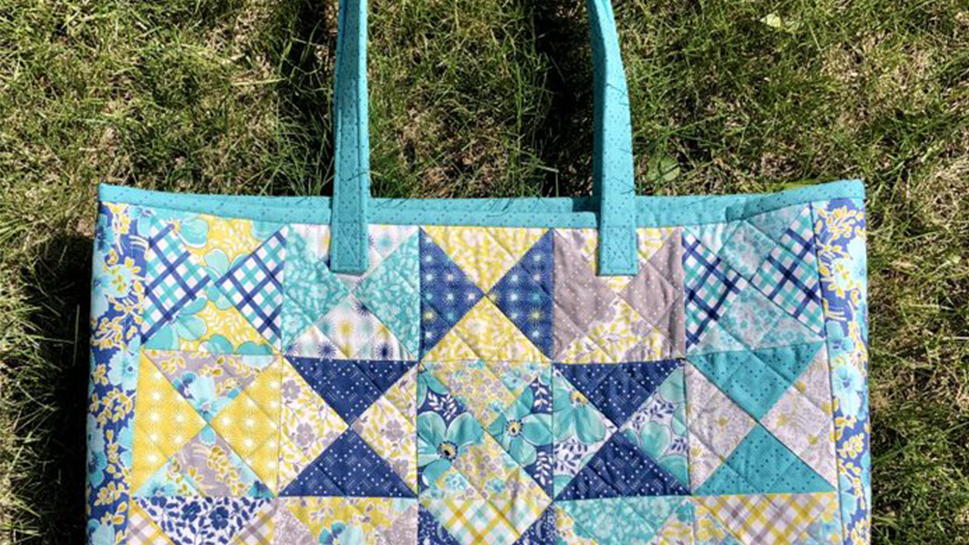 Free Quilt Pattern - Touring Tote Bag