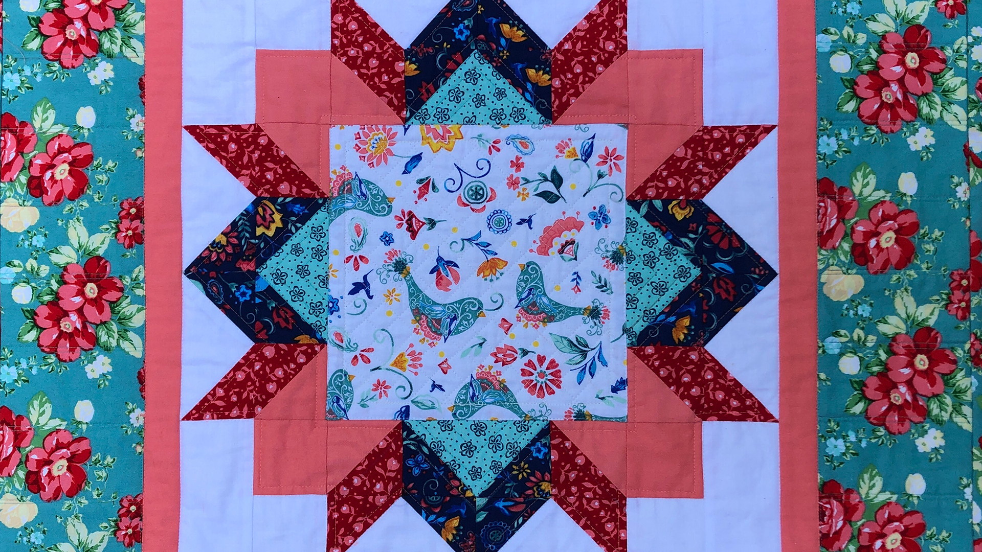 Free Quilt Pattern - Garden Glory