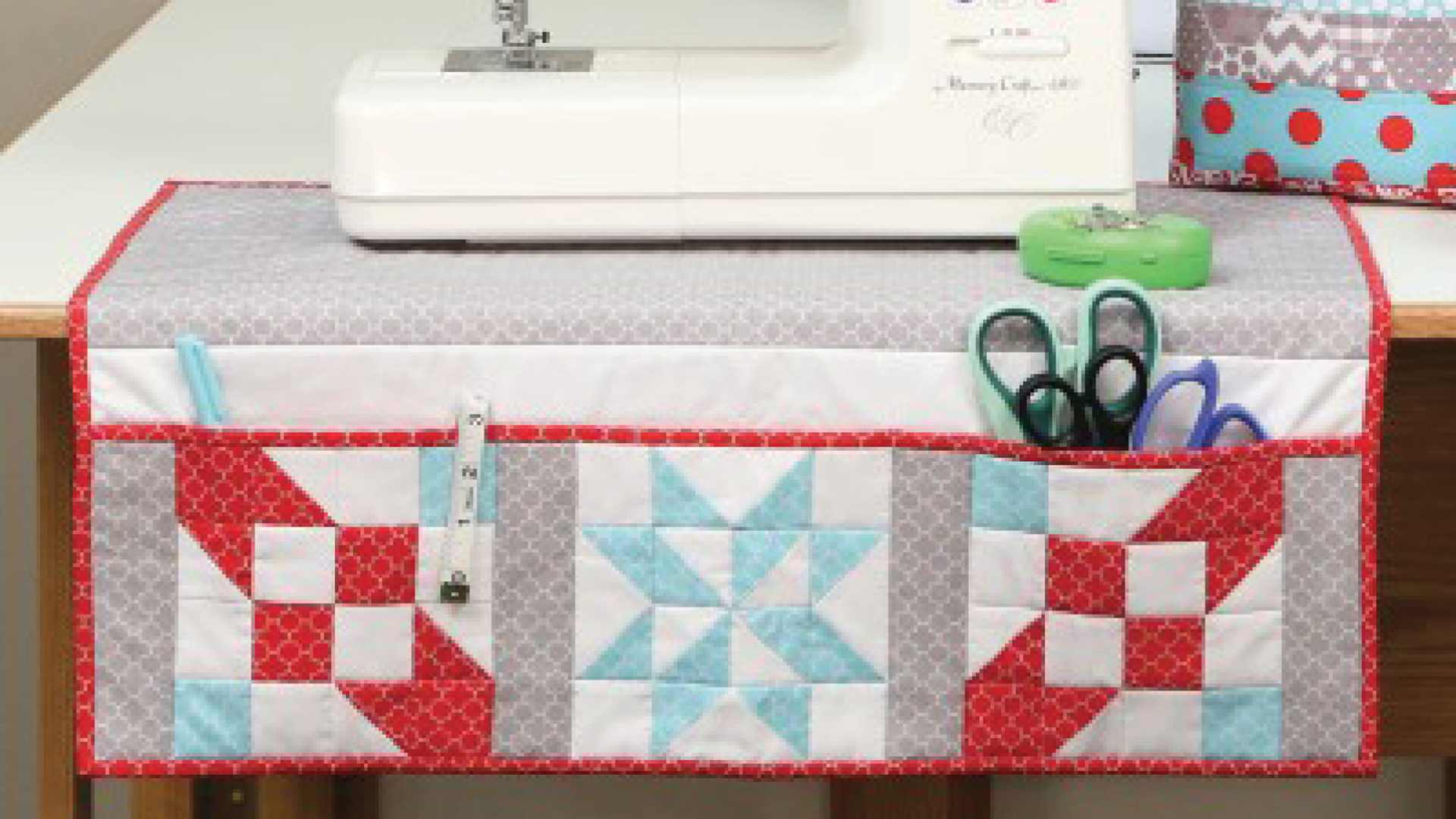 Free Quilt Pattern - Sewing Machine Organizing Mat