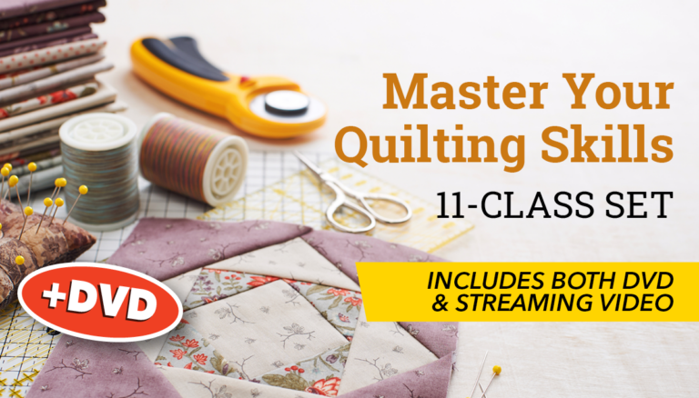 Master Your Quilting Skills 11-Class Setproduct featured image thumbnail.
