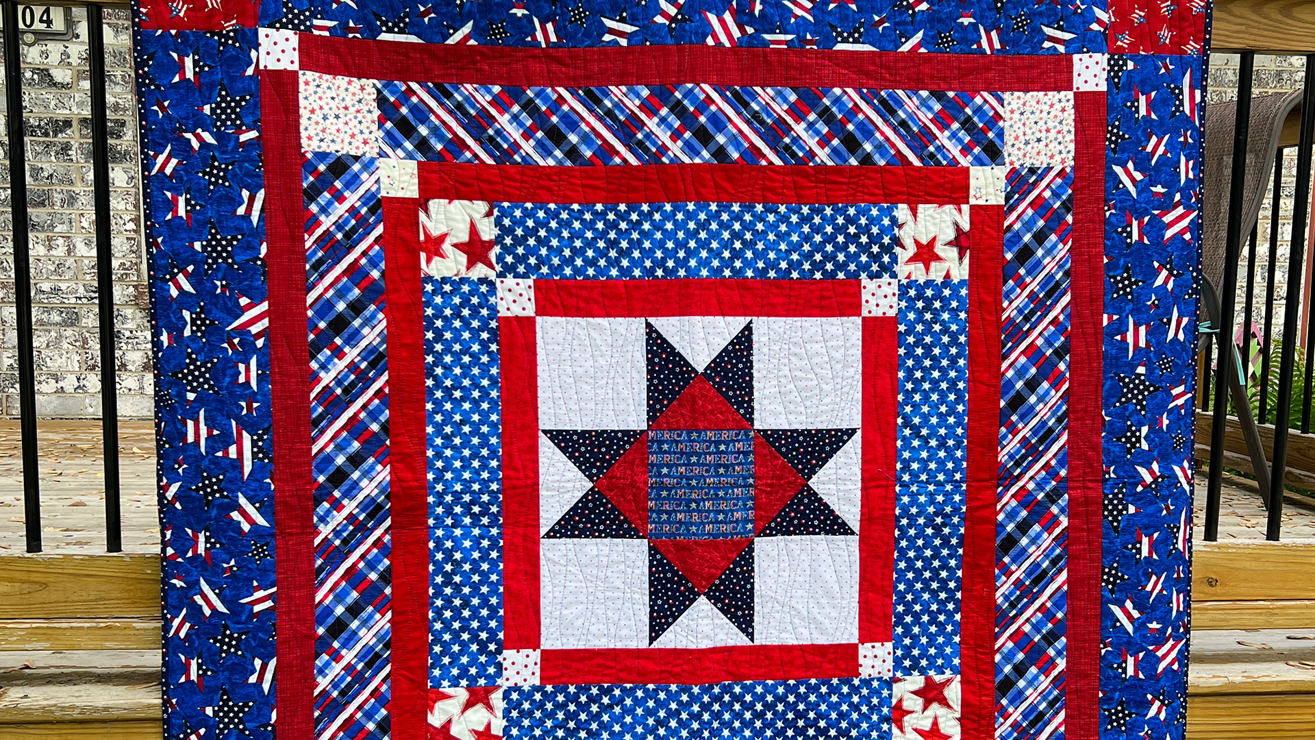 Free Quilt Pattern - Home Sweet Home Picnic Quilt
