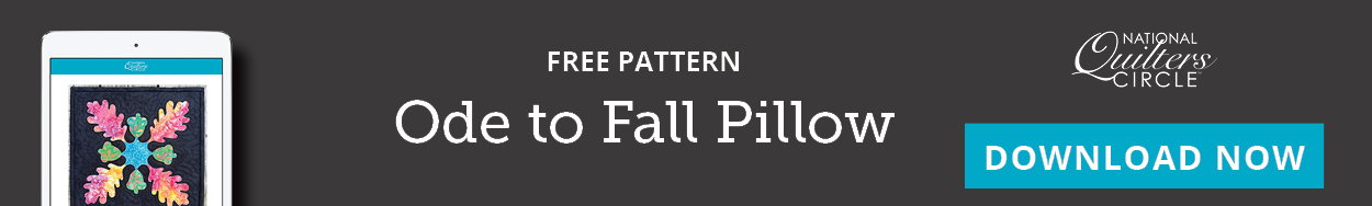 Download the FREE Ode to Fall Pillow pattern here
