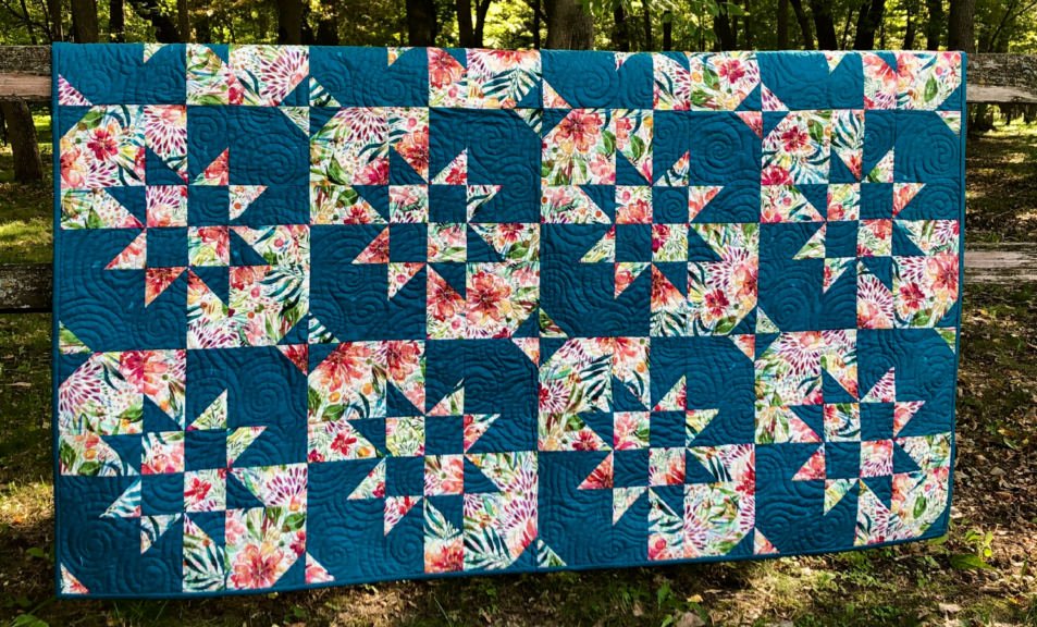 Paradise Wedding Quilt By Colleen Tauke