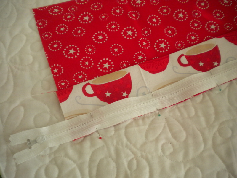 zipper assembly step 1