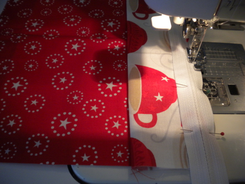 zipper assembly step 2