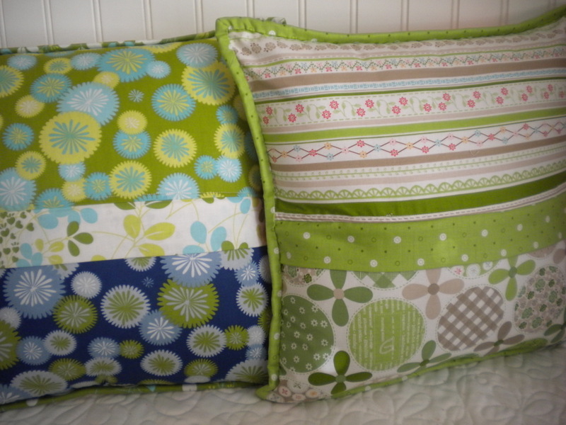 finished zippered pillows