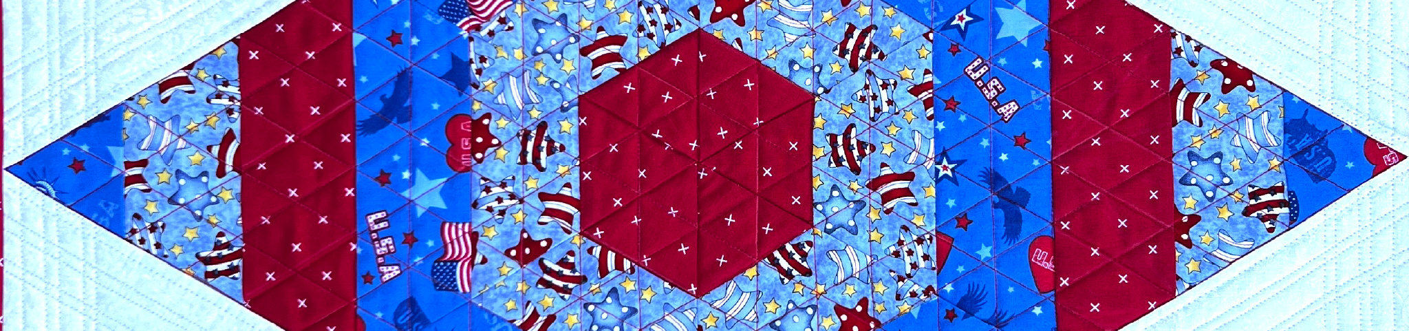 Diamond Sparkle Quilt: Create Stars with String Block Diamonds