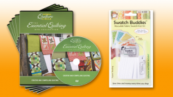 Quilting DVD and swatch buddies