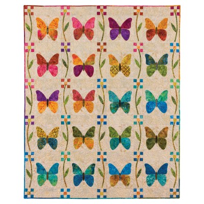 GO! Butterfly Patch Quilt Pattern