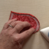 Ironing a heart