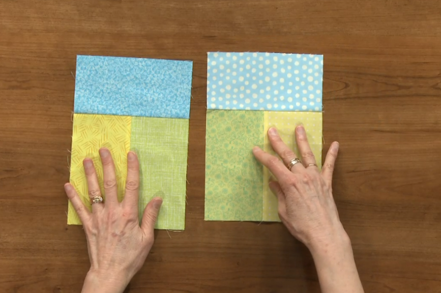 Sewn fabric pieces