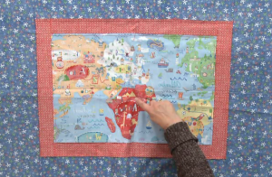 Map quilt