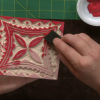 Painting the bottom of a stamp