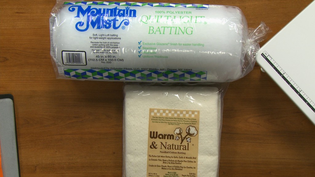 Batting and backing
