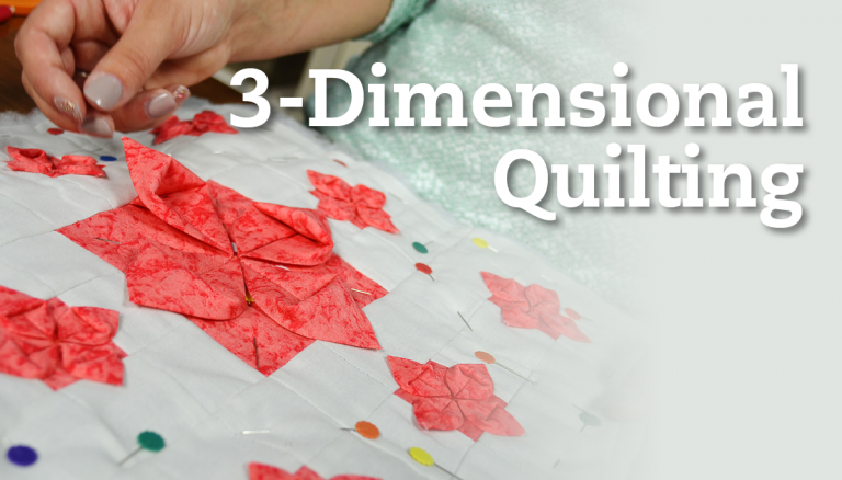 3D quilting