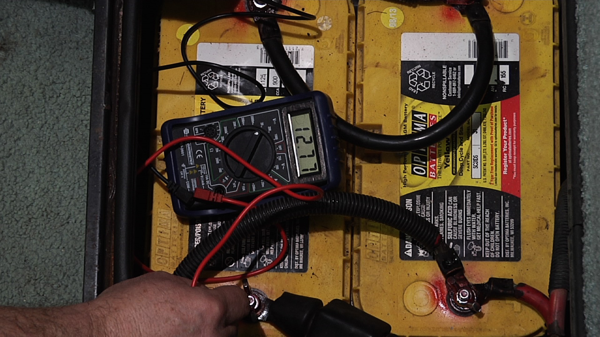 RV Battery Maintenance Testing House Batteries