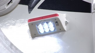 LED RV porch light install